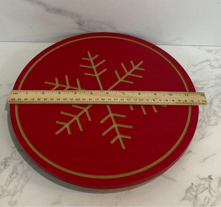 Snowflake Lazy Susan