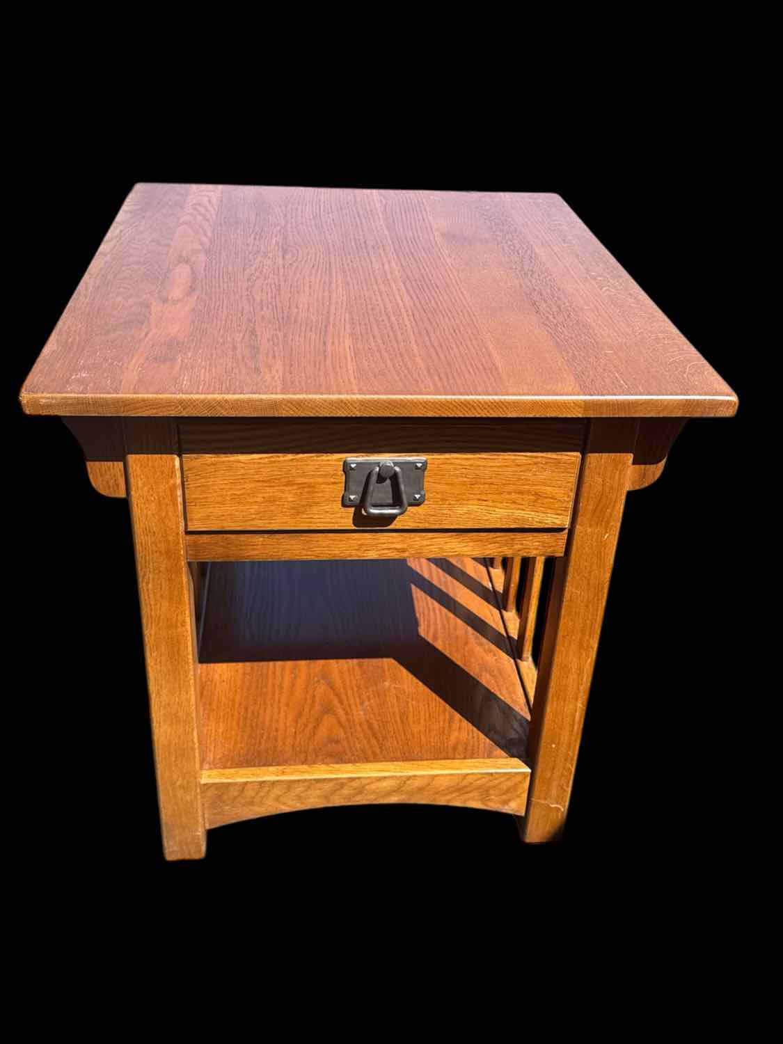 Oak Table With Drawer