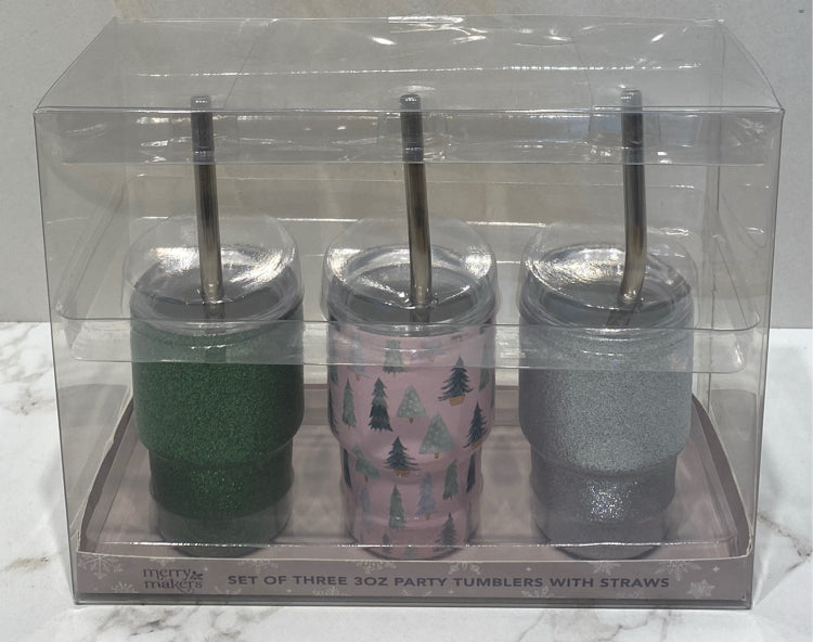 Tumblers with Straws