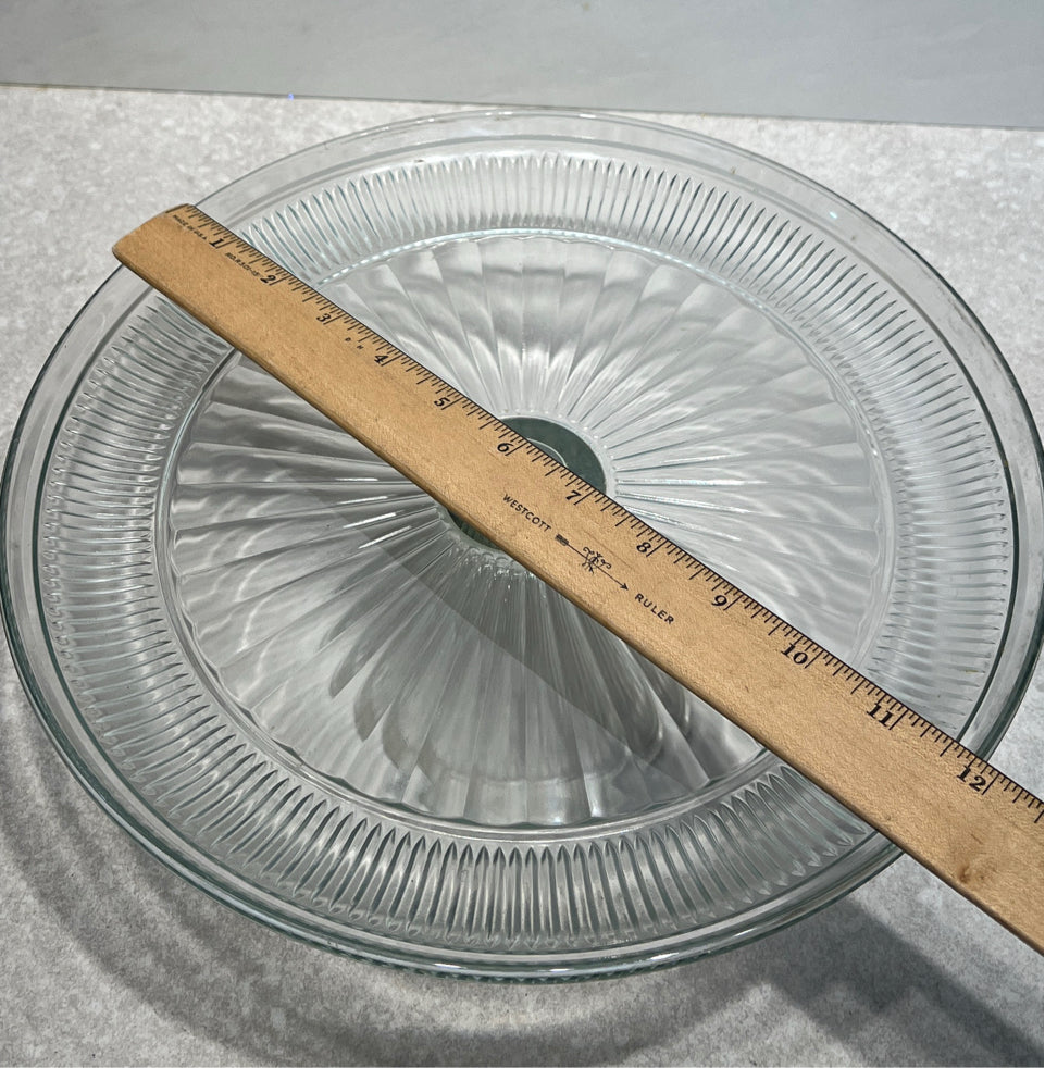 Covered Cake Plate