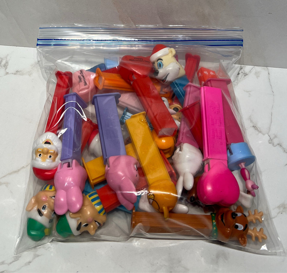 Lot of Pez Dispensers