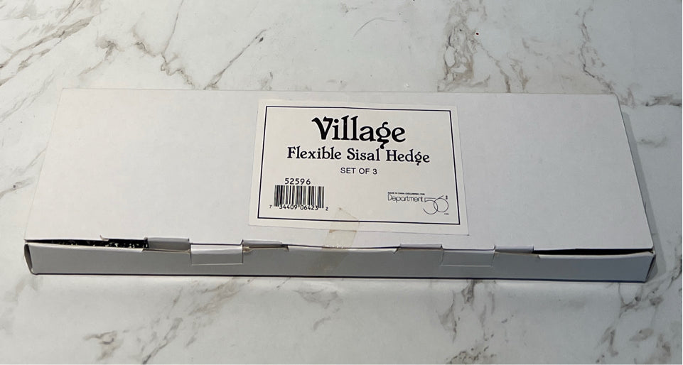 Dept. 56 Flexible Sisal Hedge