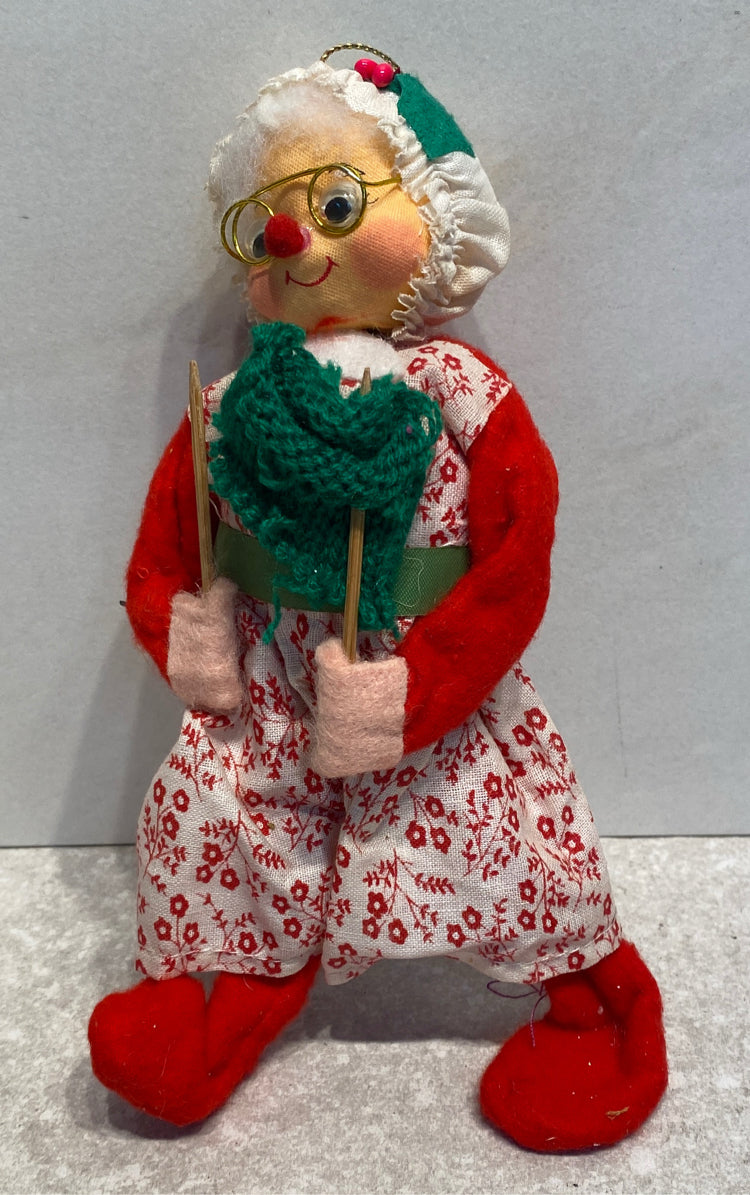Mrs. Claus Vintage Ornament