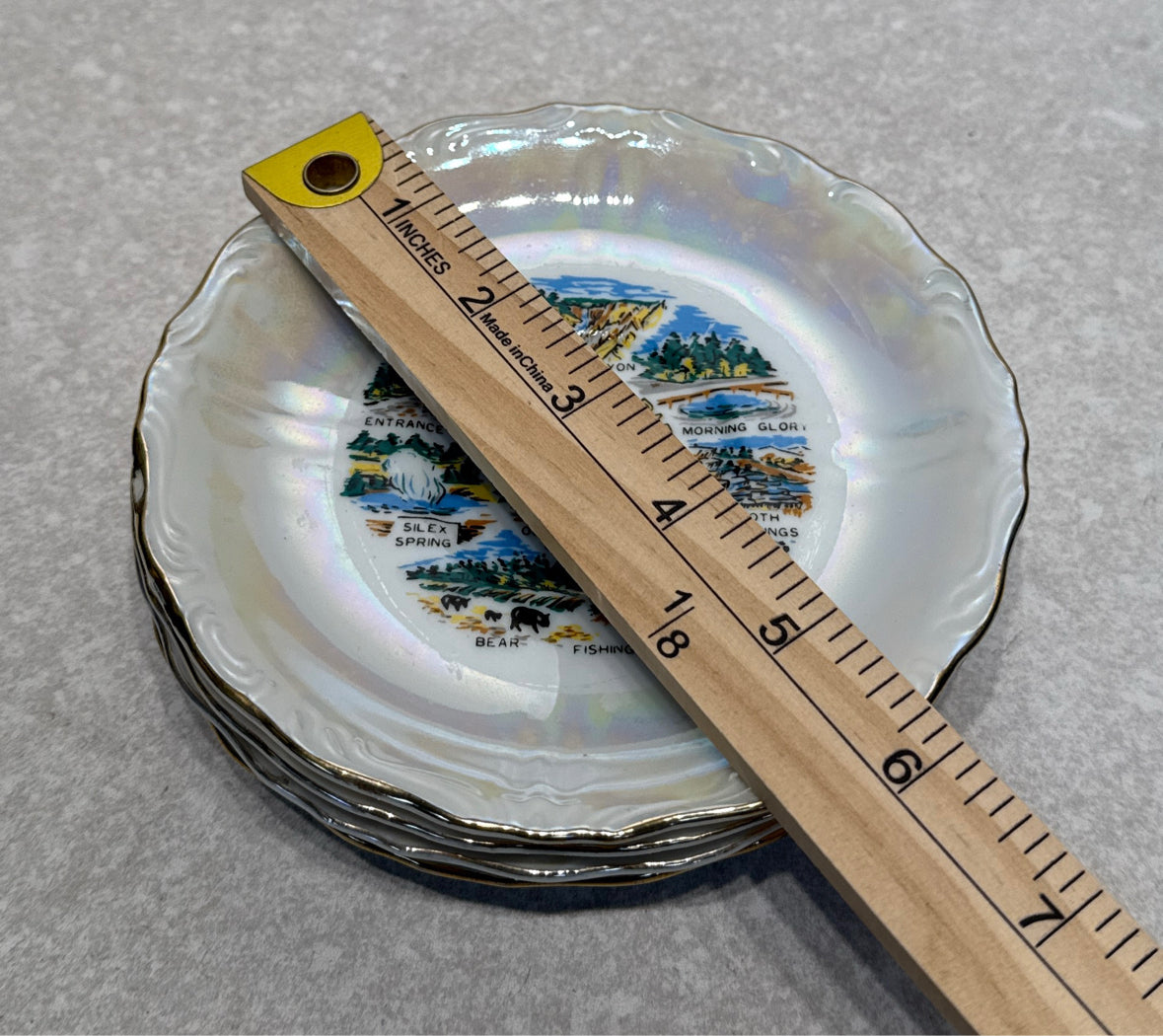 Set of 4 Yellowstone Park