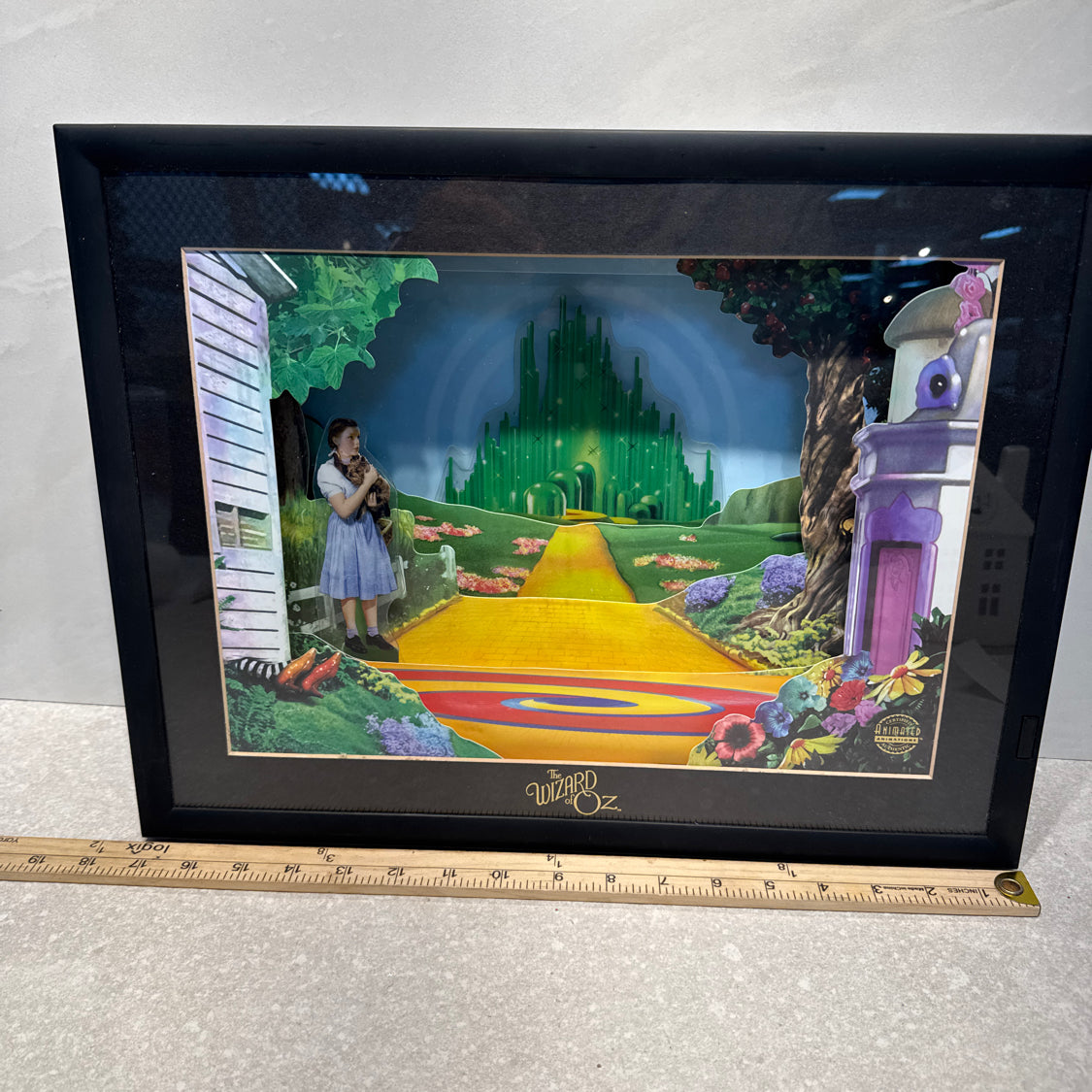 Animated Wizard of Oz Wall Decor - as is