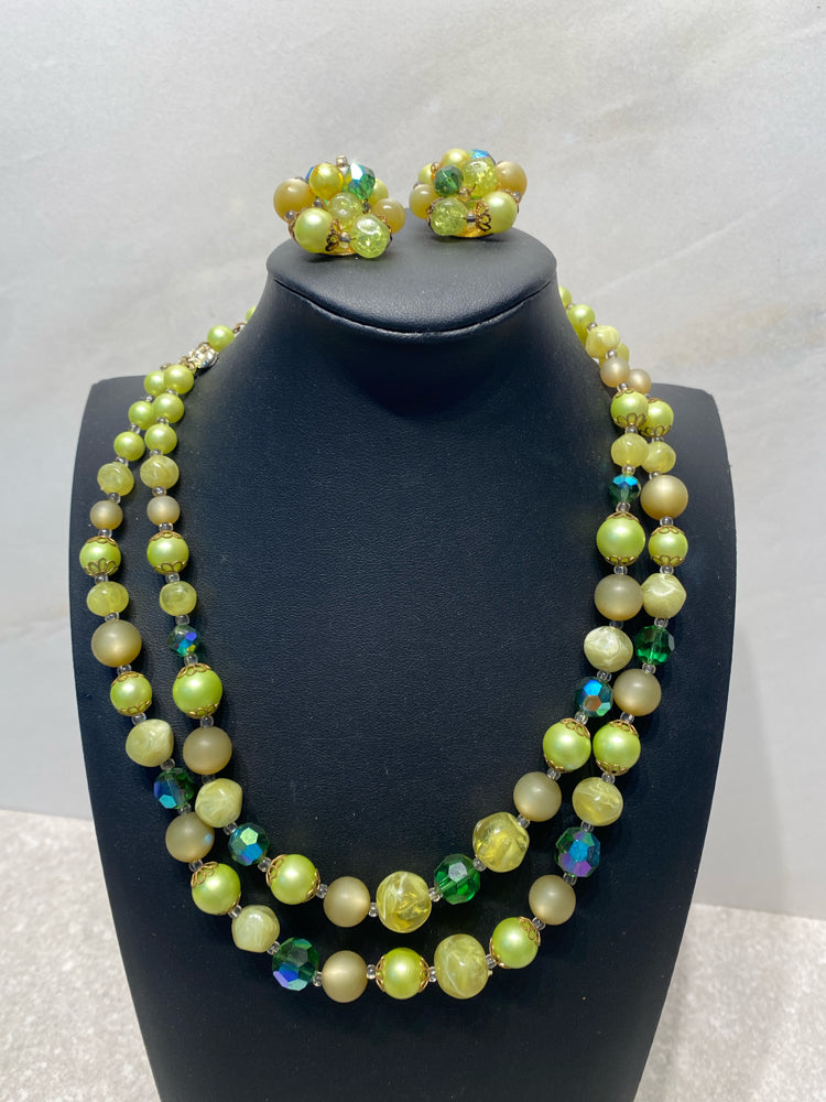 Necklace and Earrings