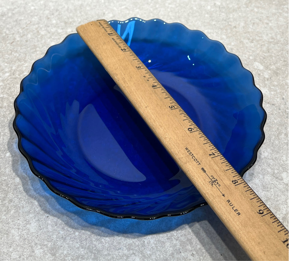 Set of 6 Coballt Blue Bowls