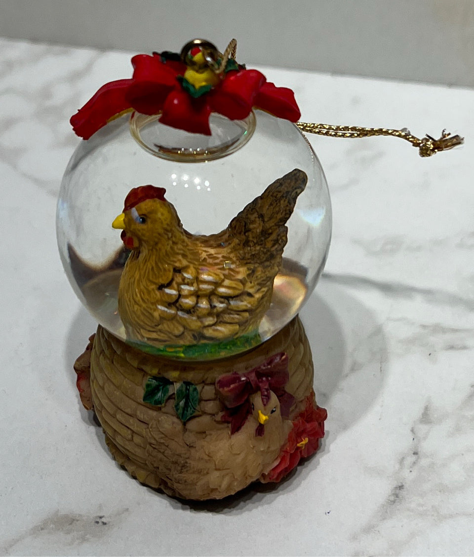 Snow Globe Ornament