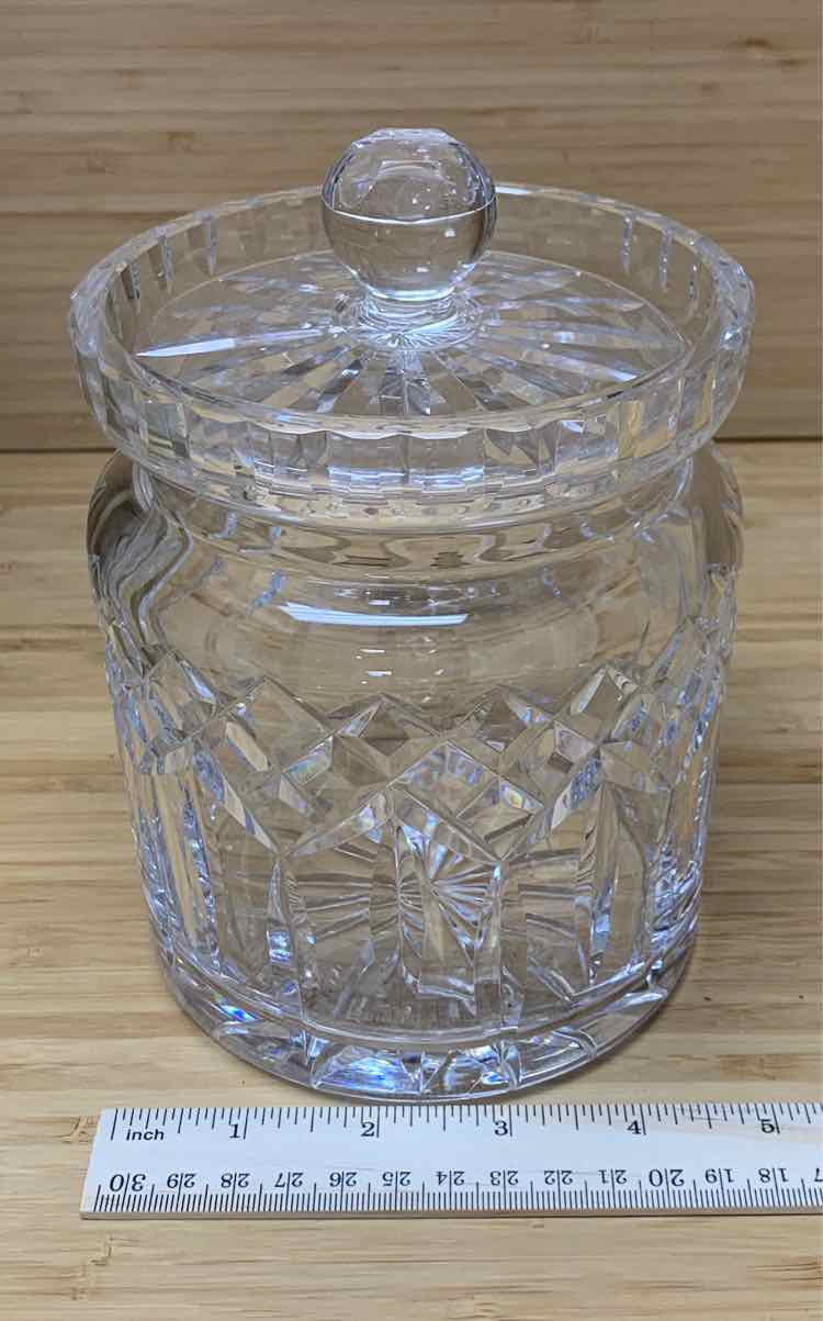 Waterford Covered Jar