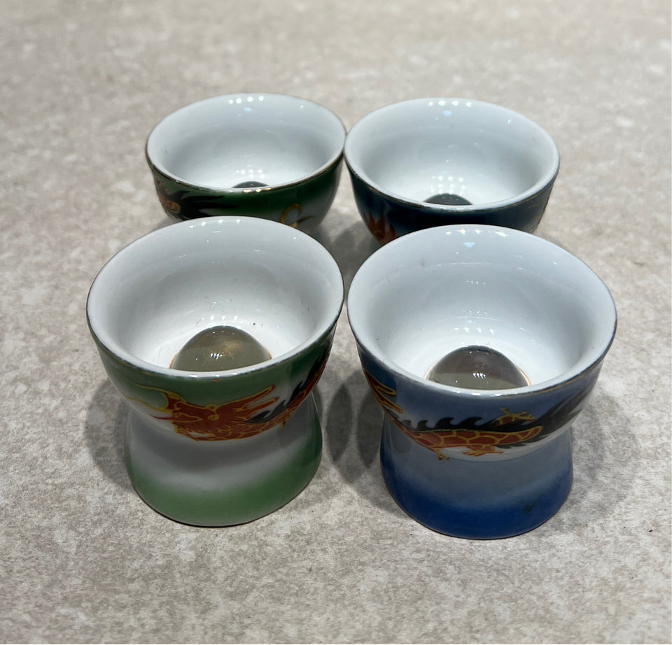 Set of 4 Saki Glasses