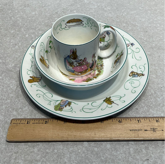 Wedgwood Peter Rabbit 3-Piece Set