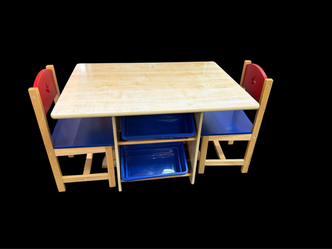 Kid Craft Table and 2 Chairs