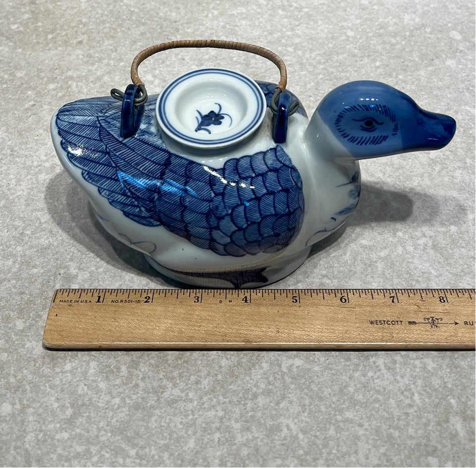 Blue Duck Teapot