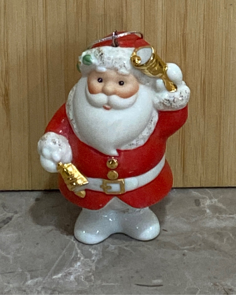 Lenox Santa Ornament