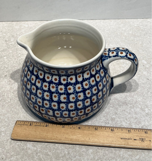 Polish Pottery Pitcher