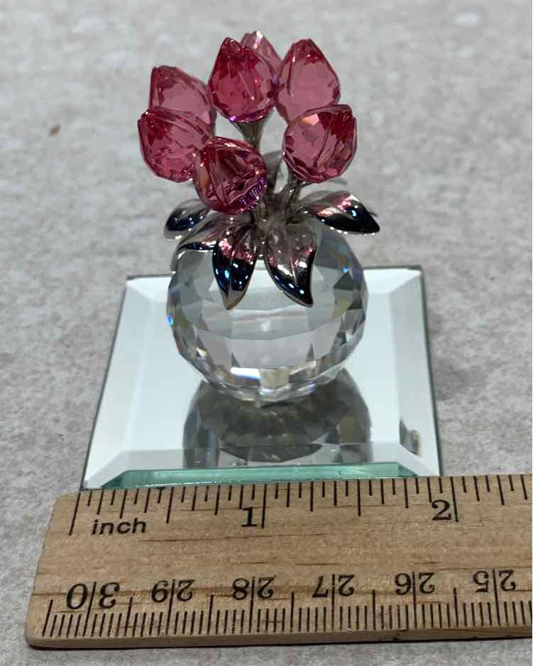 Swarovski Crystal Rose Tulips