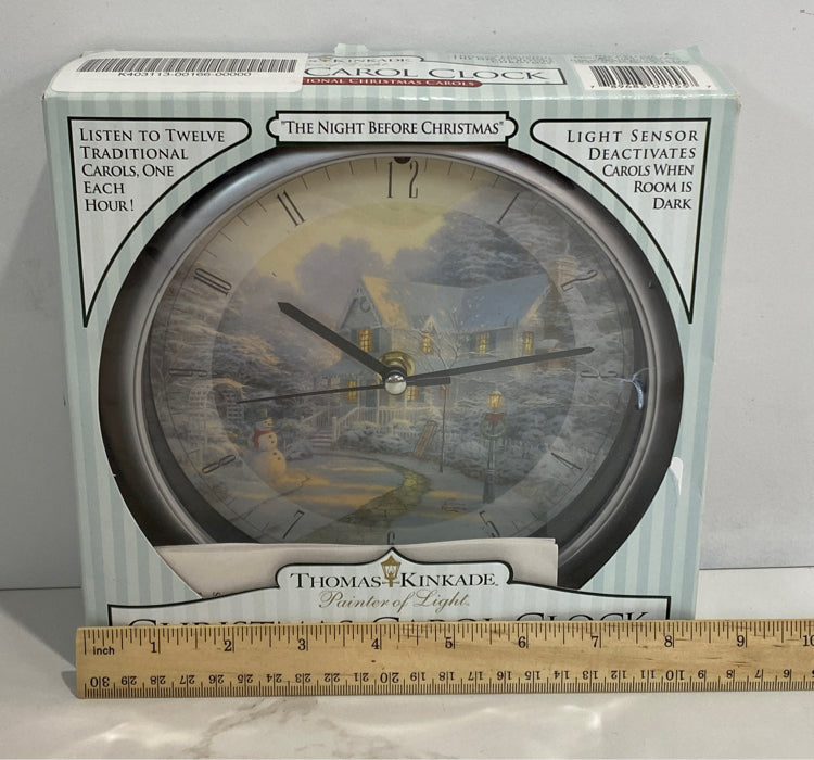 Thomas Kinkade Clock
