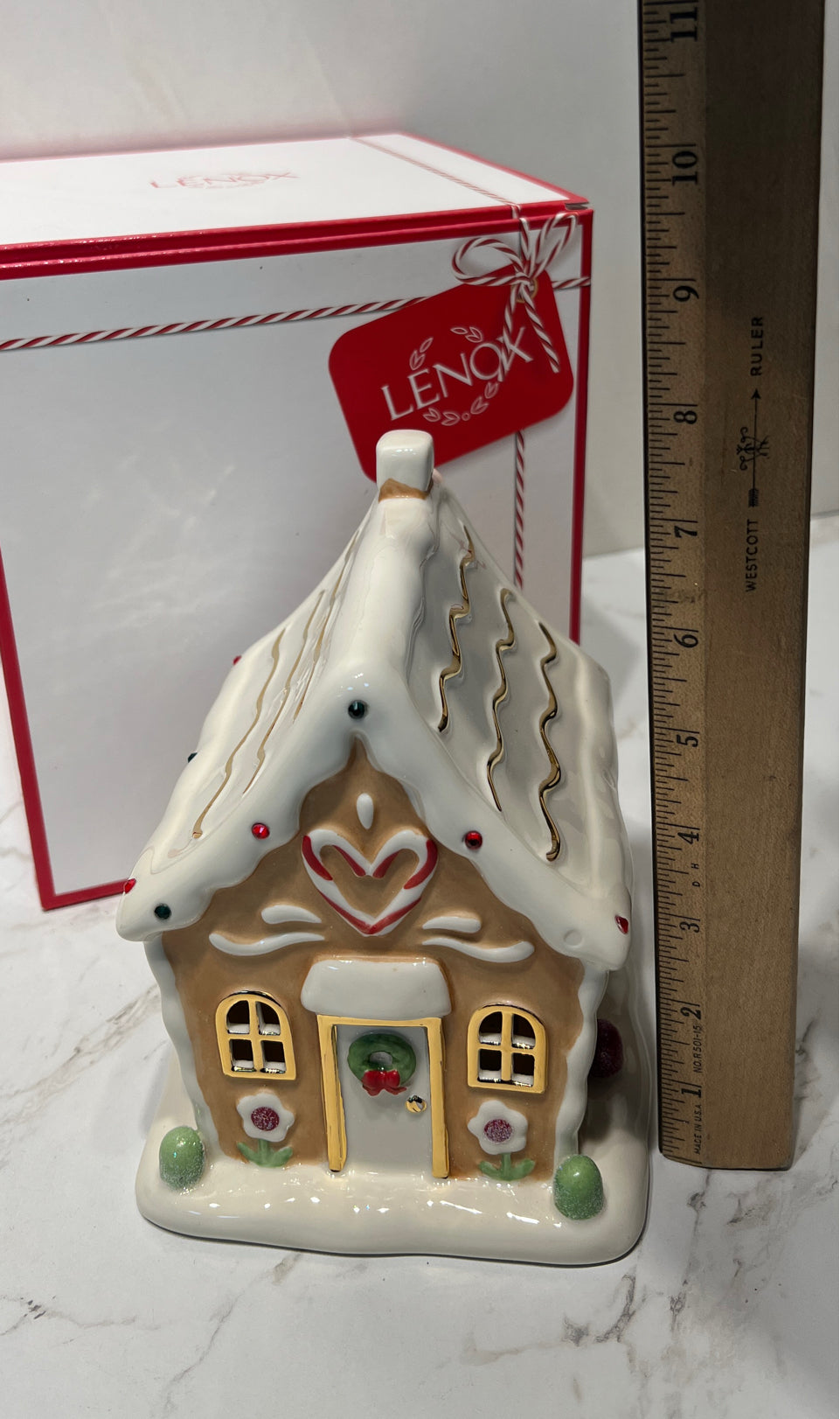 Lenox Gingerbread House - as is