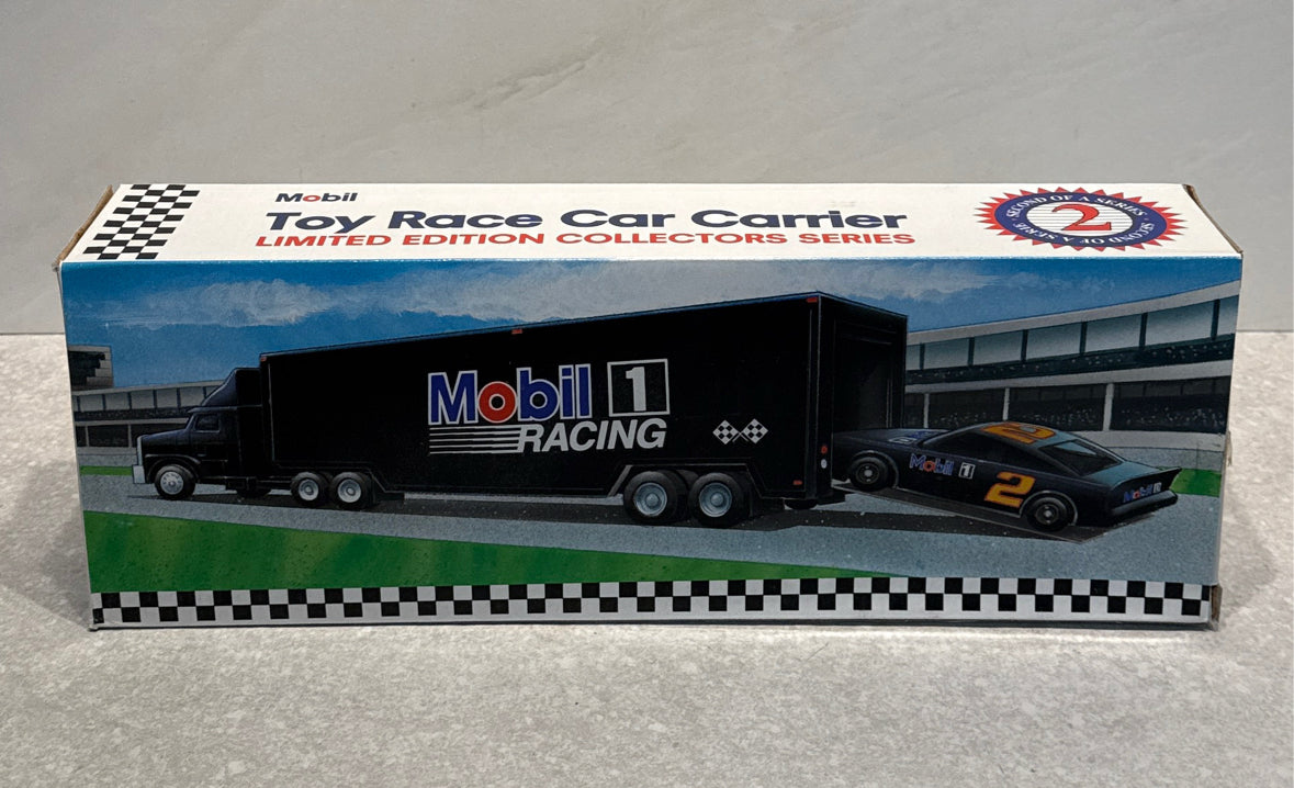 Mobile 1 Racing Toy Race Car Carrier