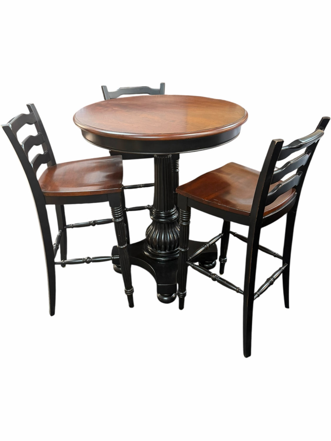 Hooker Furniture Indigo Creek Pub Table And 3 Stools