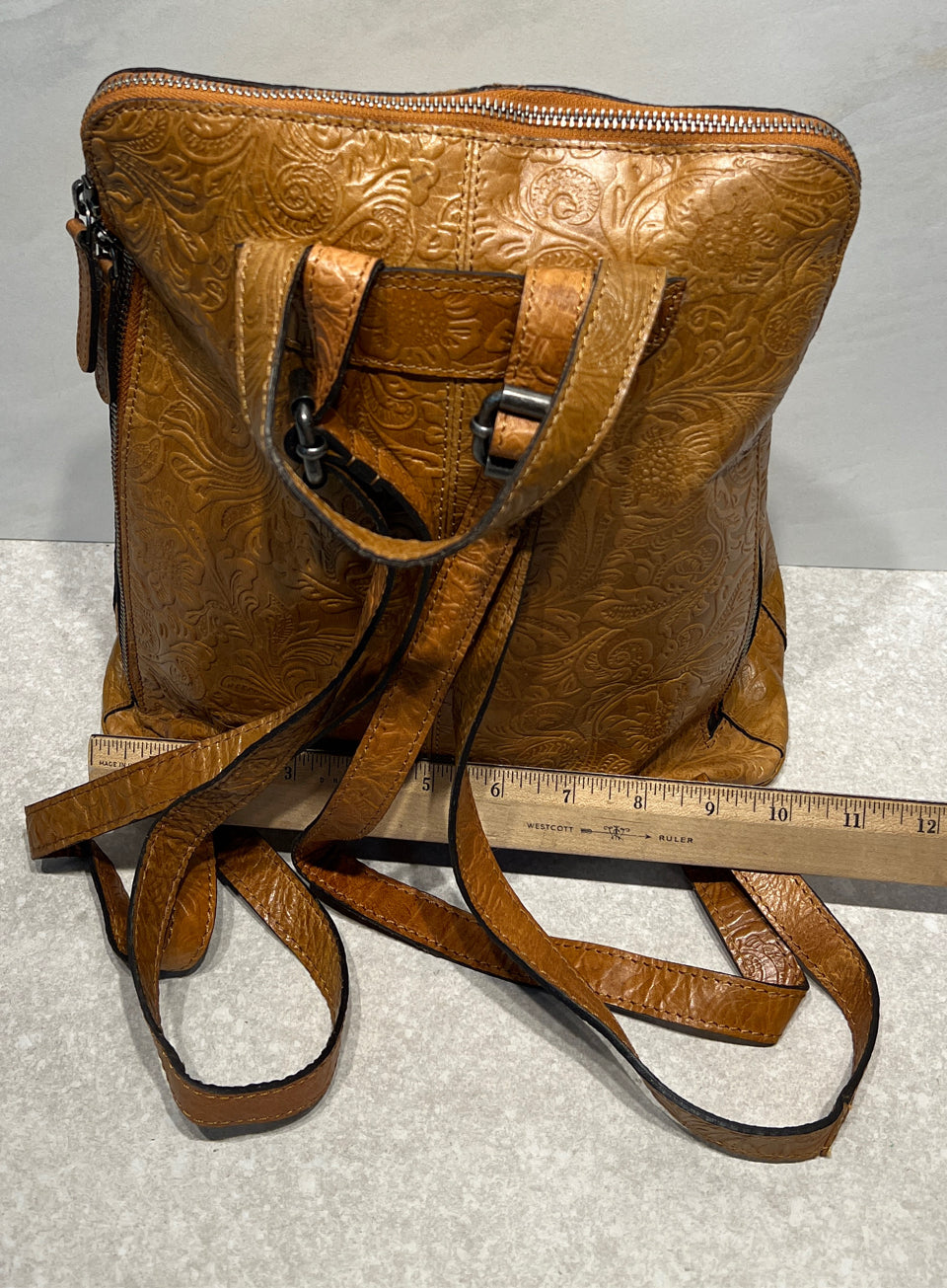 Wild West Leather Backpack