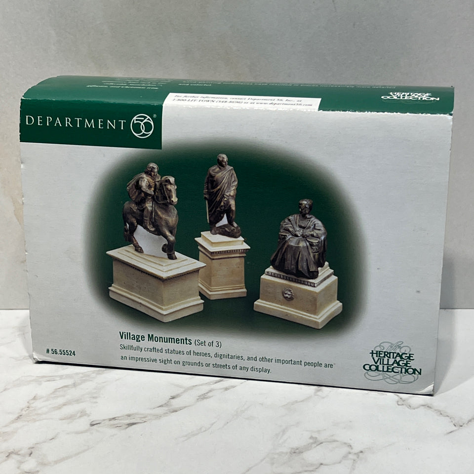 Dept. 56 Village Monuments