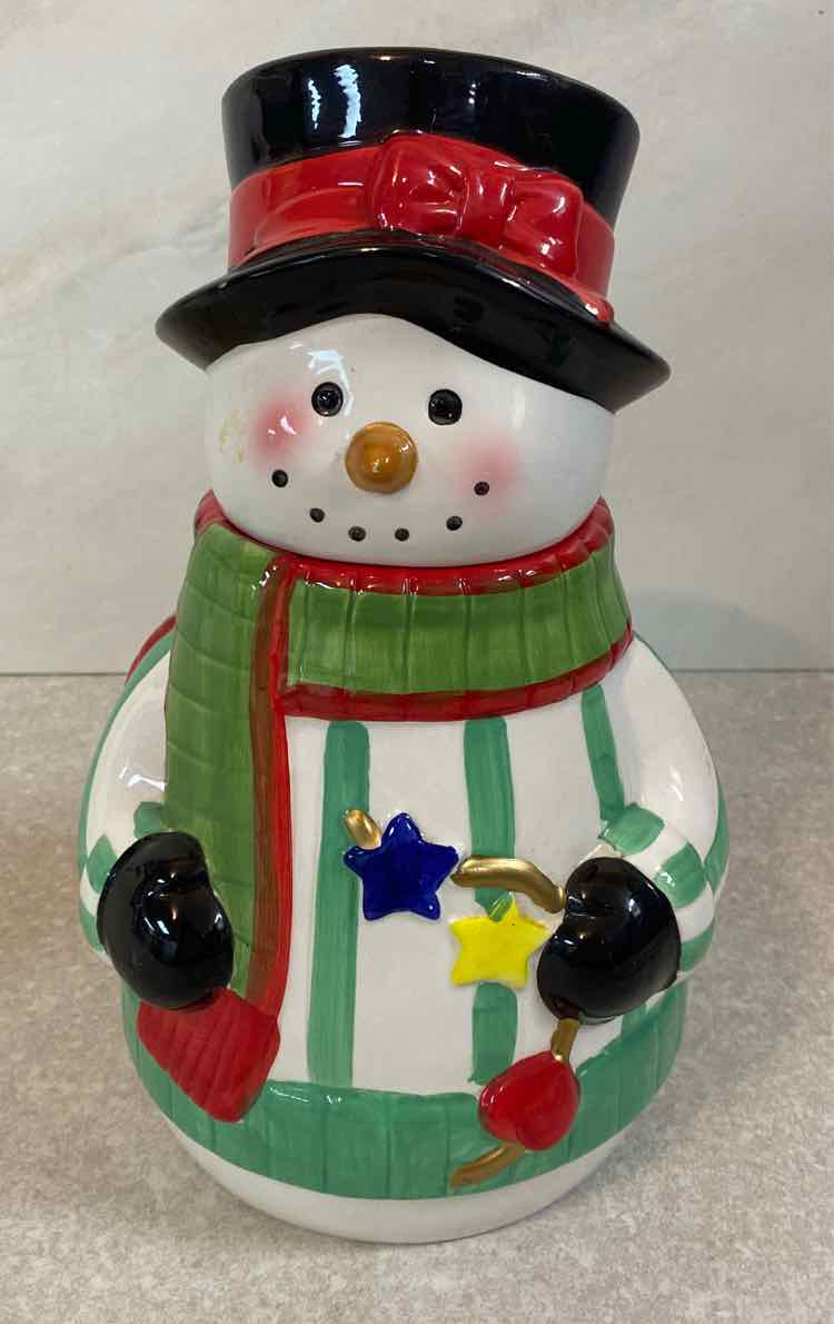 Snowman Cookie Jar