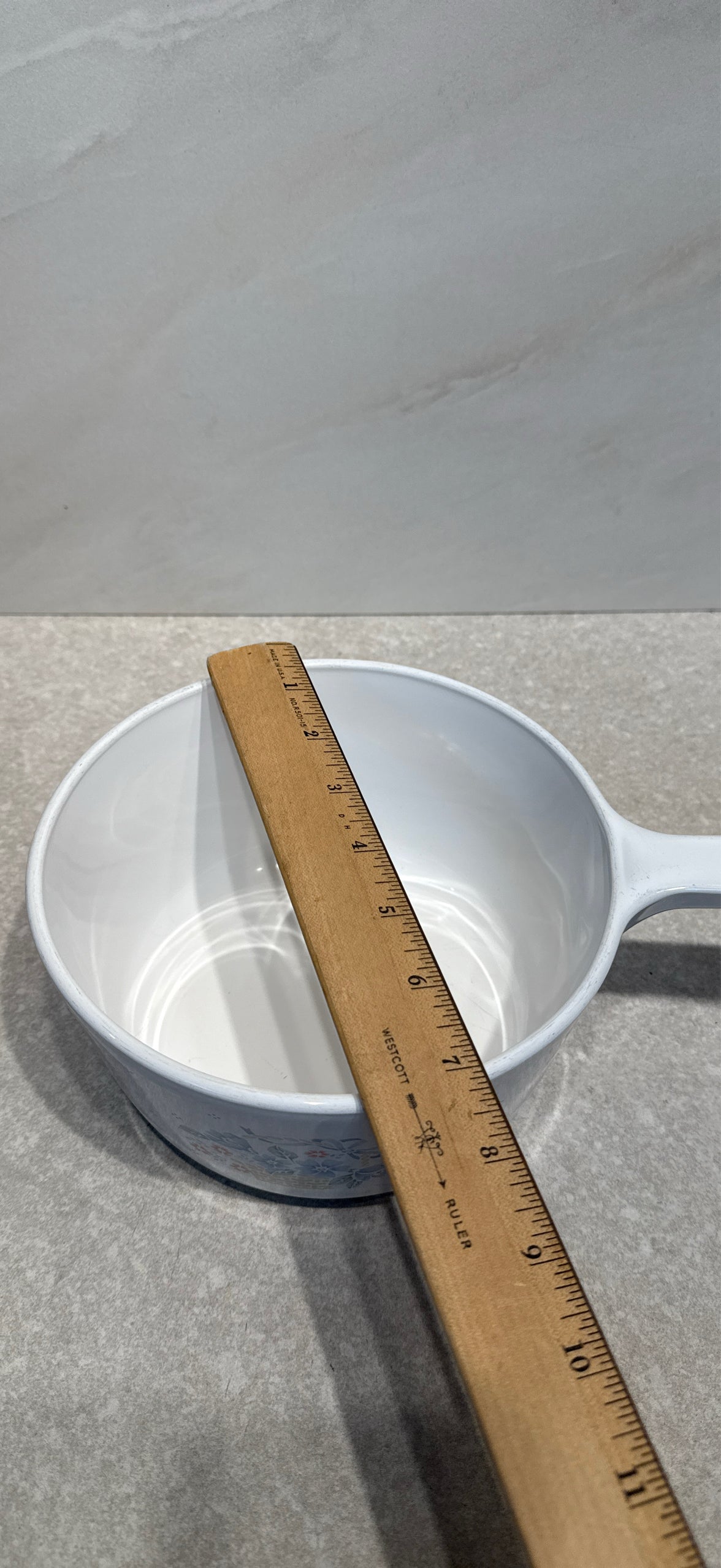 Covered Corningware Handled Bowl