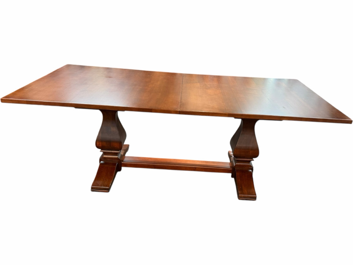 Ethan Allen Cameron Dining Table With Extension (Current Retail $5,115)