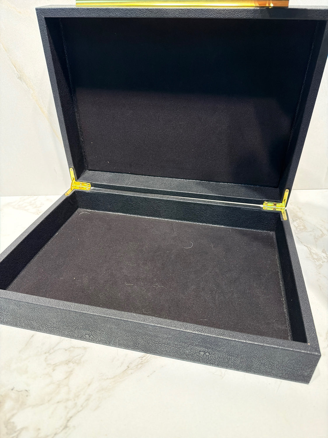 Black Covered Box
