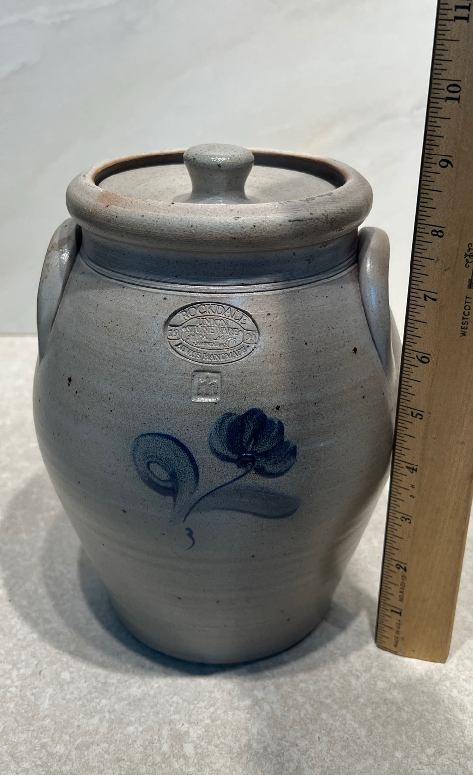 Rockdale Potter Covered Jar