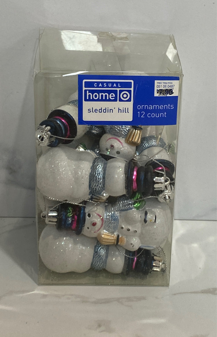 Bag Of Snowman Ornaments