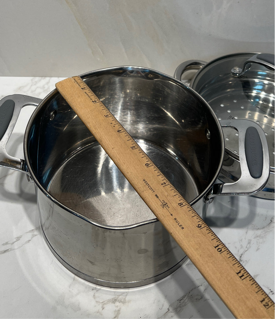 3-Piece David Burke Pot Set
