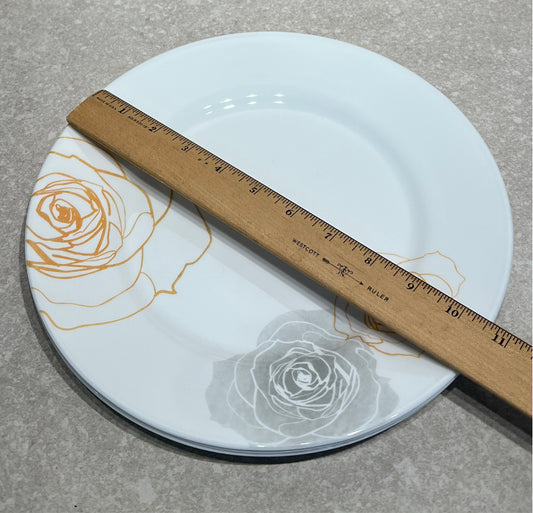 Set of 3 Corelle Dinner Plates