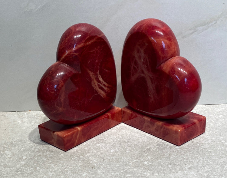 Pair of Alabaster Bookends