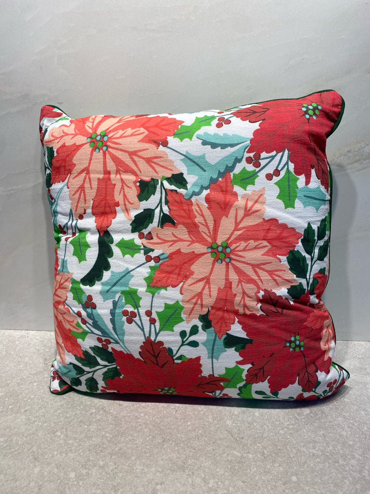Pointesettia Pillow
