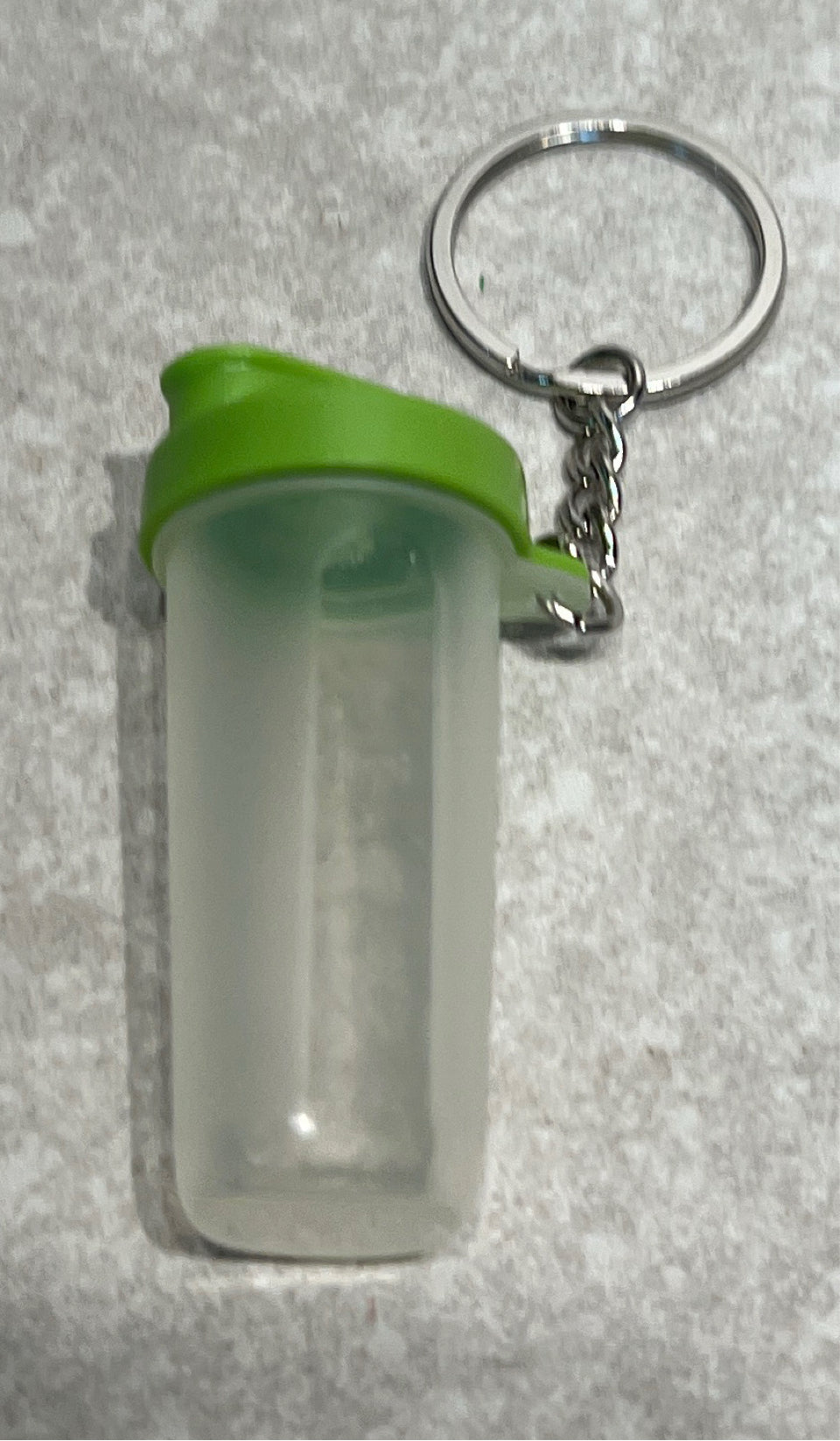 Tupperware Key Chain