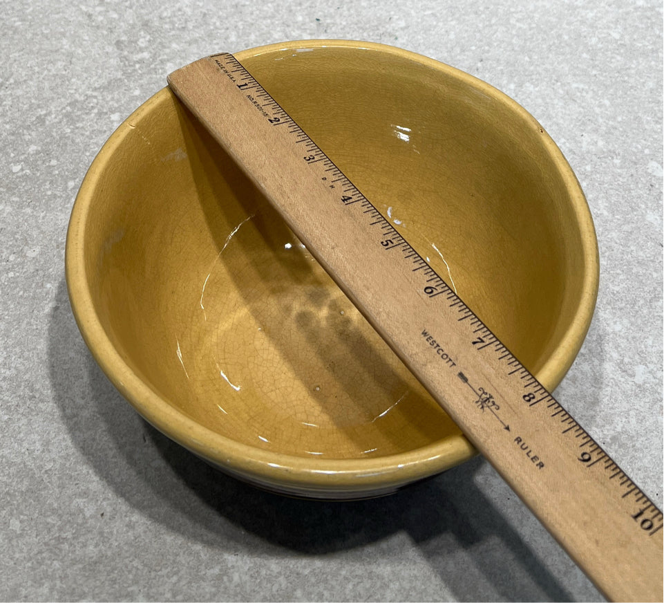 Yellow Ware Bowl - as is