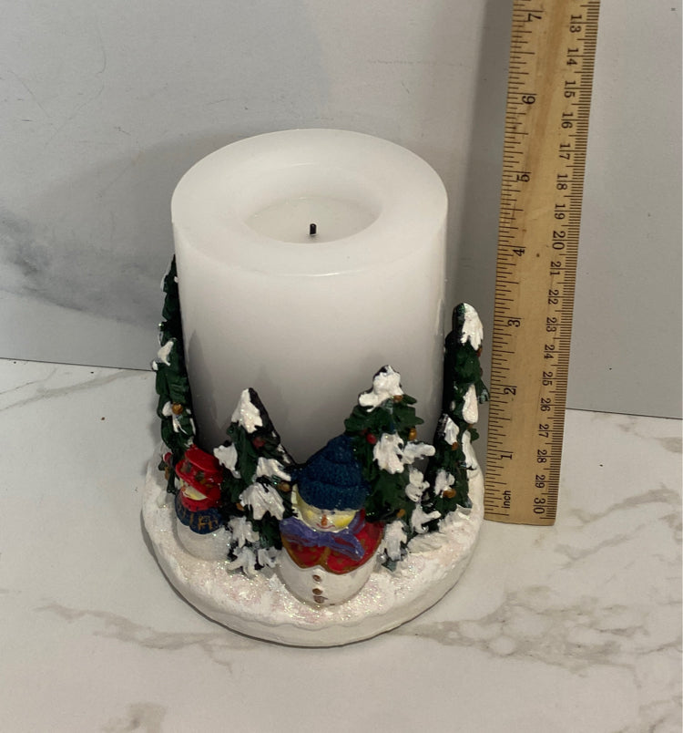 Candle with Holder