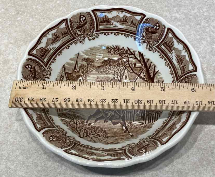 Set of 4 England Bowls
