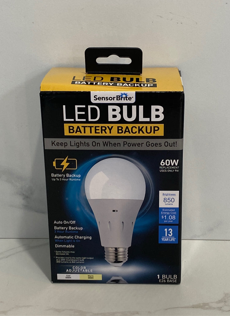 LED Bulb attery Backup