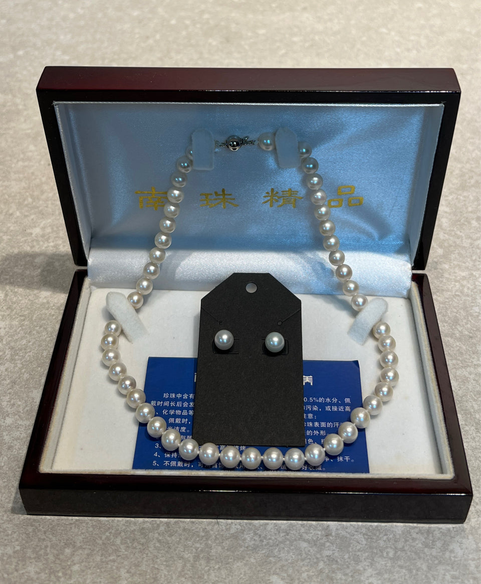 Necklace and Earrings