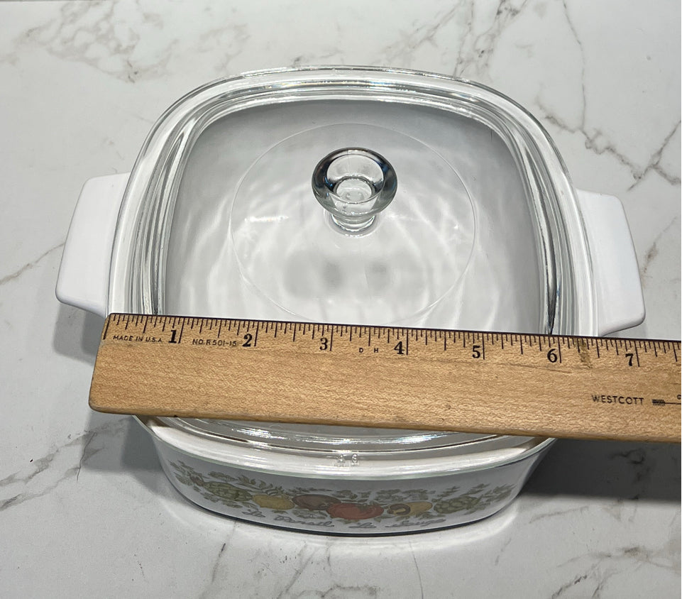 Covered Corningware Casserole