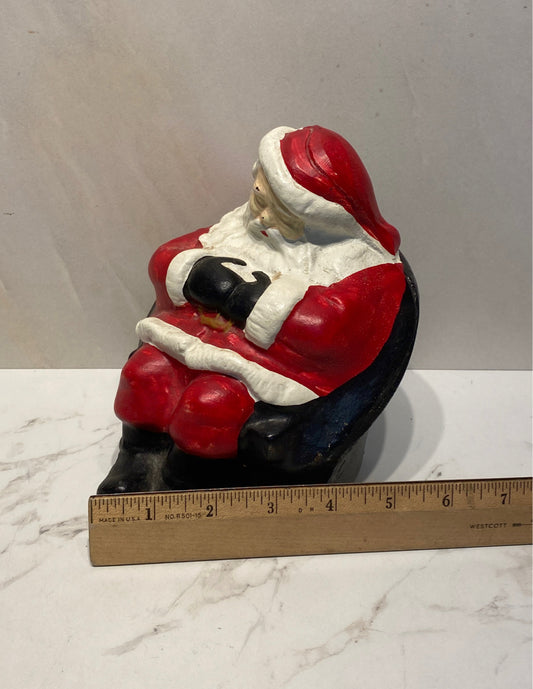 Sleeping Santa Metal Bank
