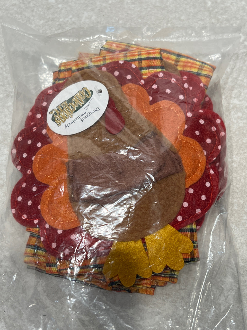 Turkey Silverware Holder