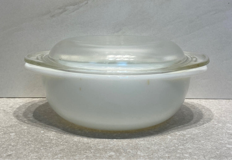 Covered Pyrex Bowl