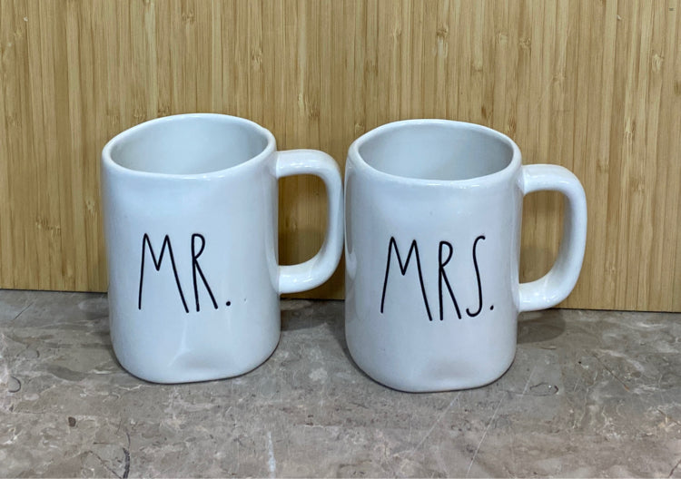 Mr. & Mrs Mug Rae Dunn