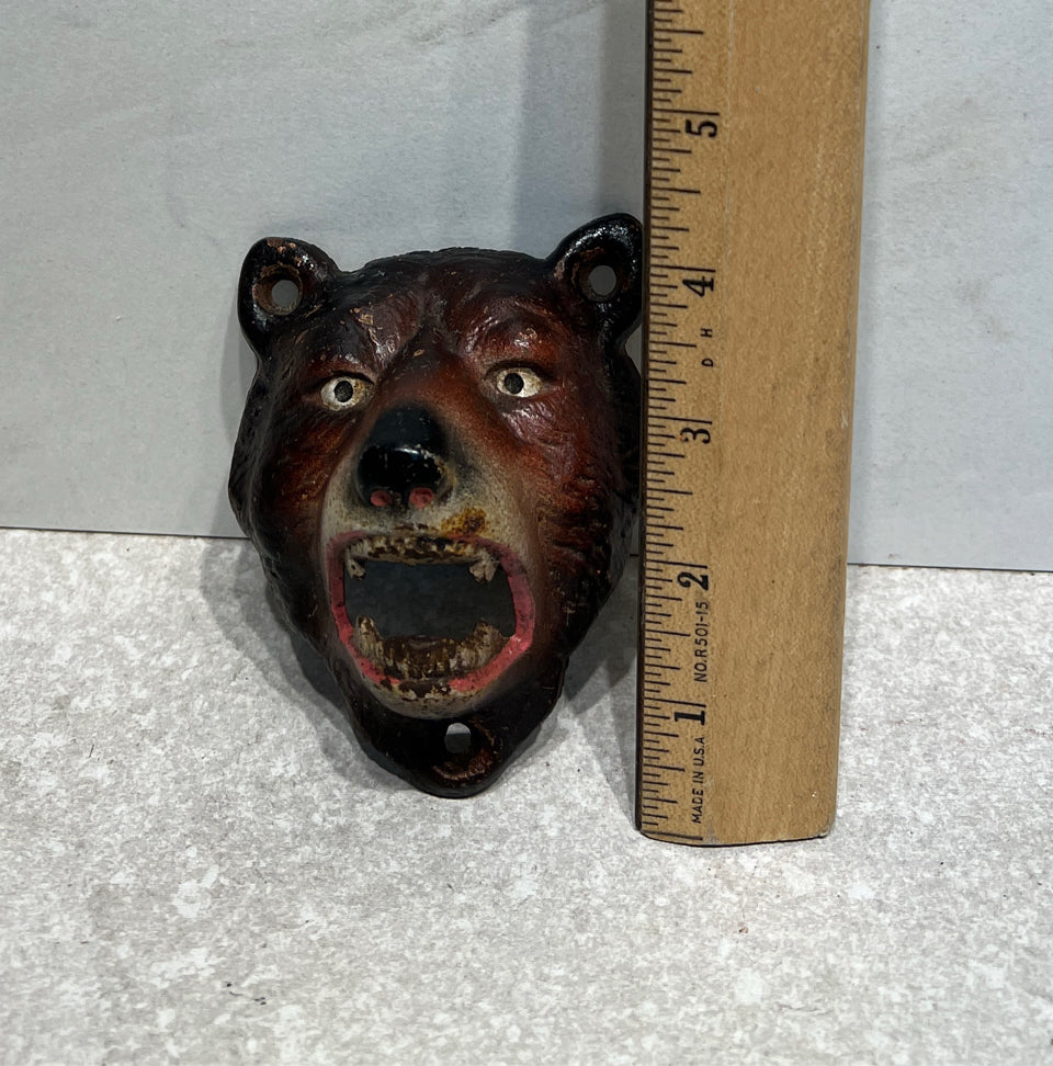 Cast Iron Bear Bottle Opener