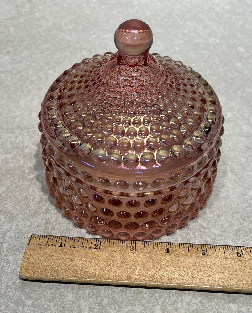 Covered Pink Bowl