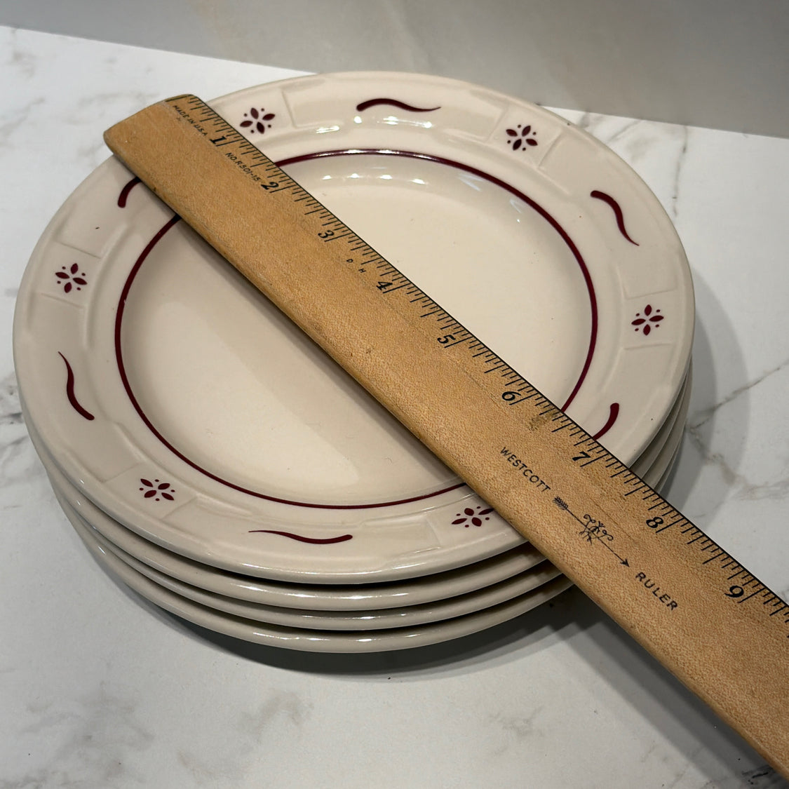 Set of 4 Longaberger Plates